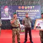Menhan RI Didampingi Kasdam I/BB Kunjungi Yonif TP 902/SPG, Tinjau Fasilitas dan Beri Motivasi Prajurit