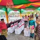 Wabup Husni Thamrin Pimpin Upacara HUT Provinsi Riau Ke-69 di Lapangan Kantor Bupati Pelalawan