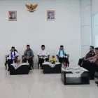 Kapolda Gorontalo dan Forkopimda Sambut Kedatangan Wamendagri, Jamintel, serta Wamenkes di Bandara Djalaluddin
