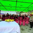 Polres Pelalawan Lepas Jenazah Almarhum Aiptu Safril Marpaung, S.H. dengan Upacara Kedinasan