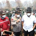 Menteri LH dan Kapolda Riau Cek Karhutla di Kampar