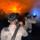 Respon Cepat Ditsamapta Polda Kalteng, Padamkan Karhutla Dekat Permukiman