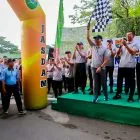 Gerak Jalan Sehat Radin Inten Semarakkan HUT Ke-1 Kodam XXI/RI dan HUT Ke-81 Kemerdekaan RI