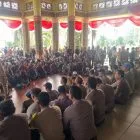 Polres Pelalawan Amankan Aksi Unjuk Rasa APDK-P di Kantor Bupati, Dialog Berjalan Kondusif