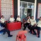 Sat Binmas Polres Nias Ajak Satpam Bantu Polri Jaga Kamtibmas Agar Tetap Kondusif.
