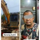 Satreskrim Polres Pelalawan Ungkap Kasus Galian C Ilegal di Kerumutan