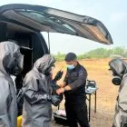 Unit KBR Brimob Polda Banten Cek Dugaan Limbah B3 di Cikande, Hasil Deteksi Awal Aman