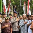 Sambut HUT Pelopor Ke – 67 Tahun 2026 Batalyon – C Sat Brimob Polda Sumut Bantu masyarakat Lakukan Revitalisasi Jembatan Rambin