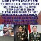 Warga Minta Turun Anggota DPR RI Komisi III, Mabes Polri Dan Panglima TNI Tutup Gudang Minyak “AS”