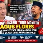 Jokowi Terus Monitor Agus Flores ! Dia Hebat di Dunia Sholawat Tak Pernah Lelah Jaga Marwah Polri